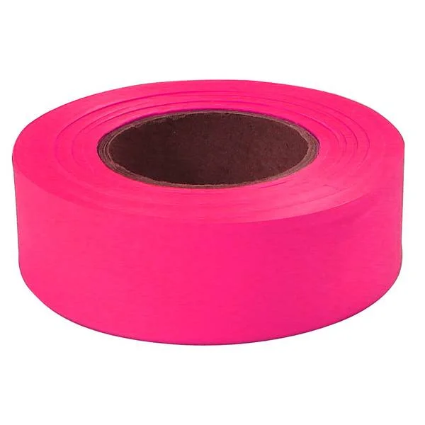 Glo – Pink Fluorescent Flagging Tape