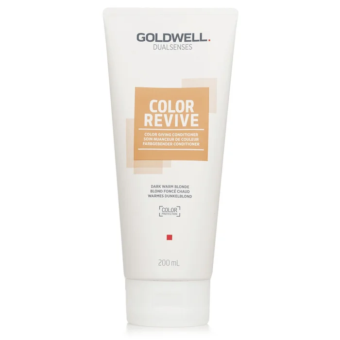 Goldwell Dual Senses Color Revive Color Giving Conditioner – # Dark Warm Blonde 200ml/6.7oz