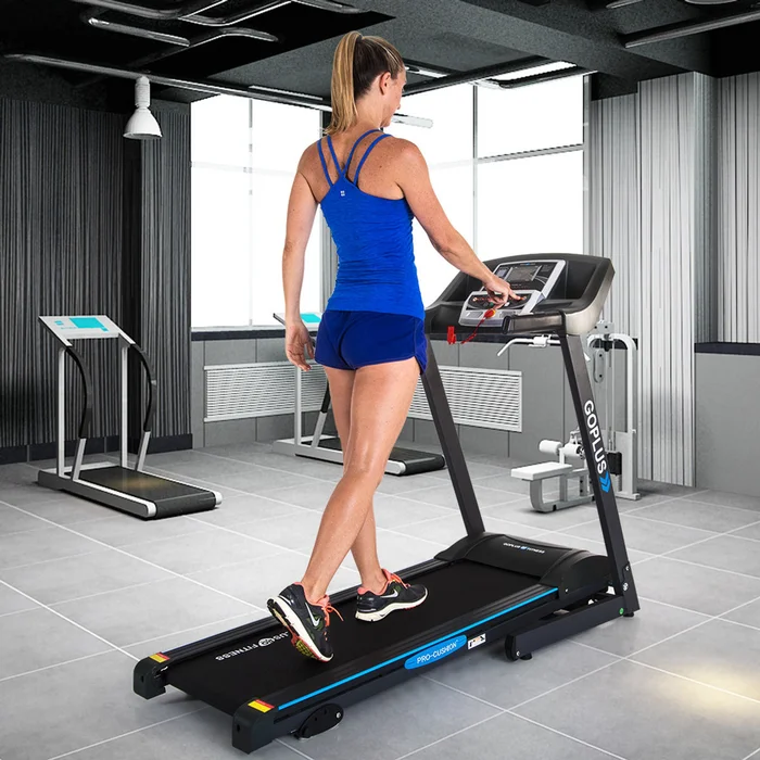 Goplus 2.25HP Electric Folding Motorized Treadmill