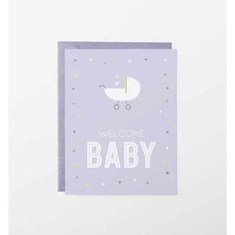 Graphic Anthology – Welcome Baby Greeting Card