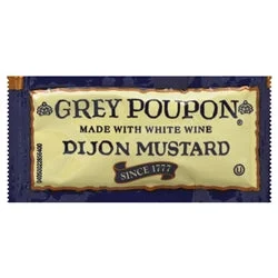Grey Poupon Dijon Sauce Mustard Single Serve-3.125 lb.-1/Case