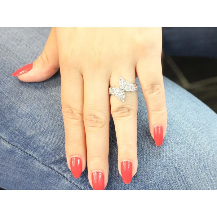 Guardian Angel Natural 1/3-Carat Diamond Ring