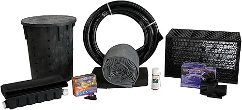 HALF OFF PONDS Simply Waterfalls 4000 Pond Free Kit with MatrixBlox, 10' x 20' EPDM Liner and 4,000 GPH Pump – PMANB3