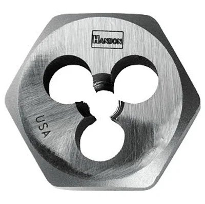 Hanson Metric Hexagon Die, 6mm X 1.00