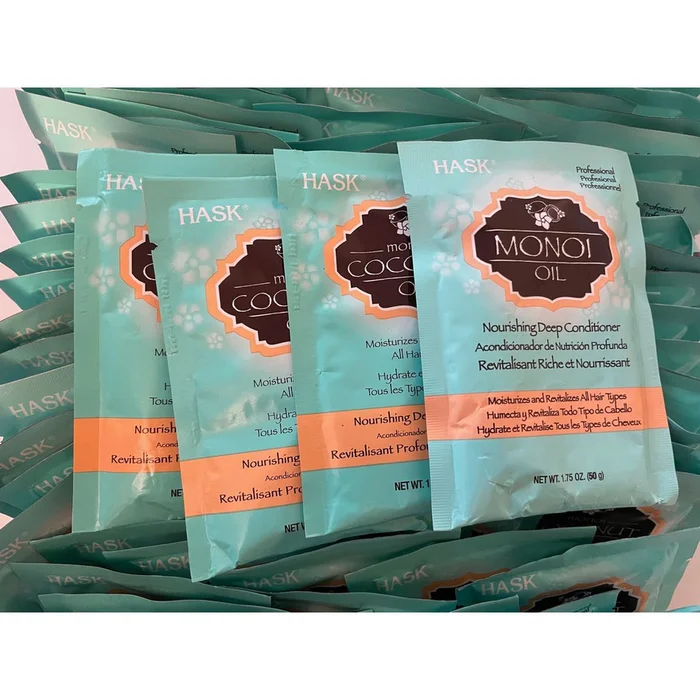 Hask® Monoi Coconut Oil Nourishing Deep Conditioner Packets, 1.75 oz. (4-Pack)
