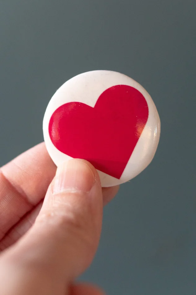 Heart Pin – Cute Love Accessory & Valentine’s Day Gift