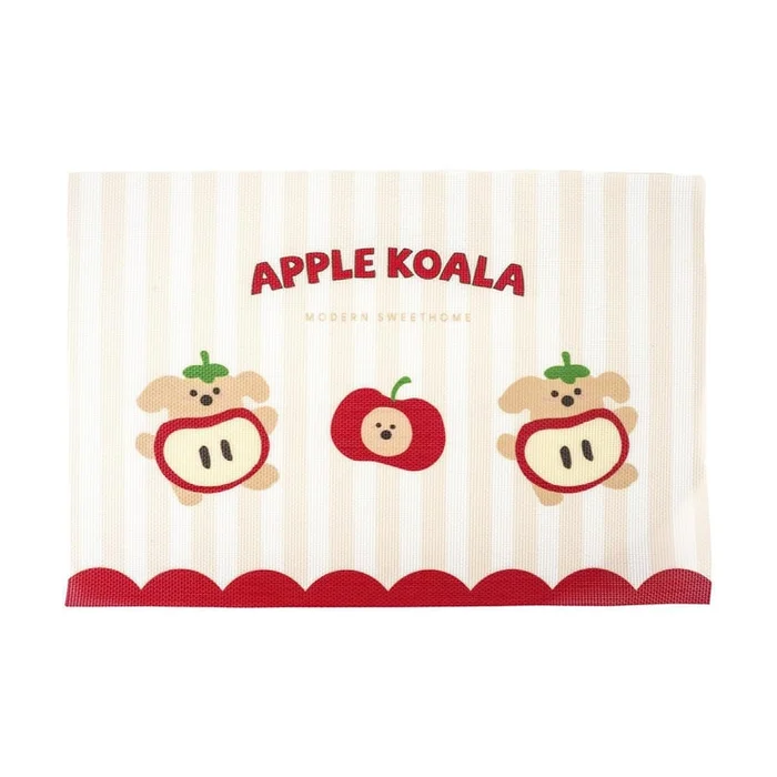 Heat-Resistant Placemat, Koala Apple 17.72*11.81″