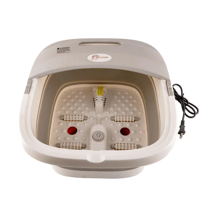 Heated Insulated Foldable Foot Bath Tub with Lid