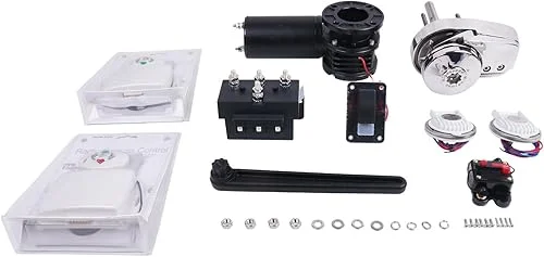 Heavy Duty Anchor Winch High Speed Electric Windlass 900W 6MM 12V Boat Remote Control Maximum Working Load 220KG 484LBS