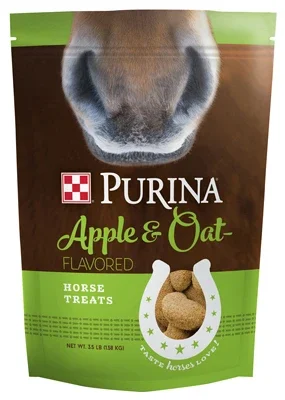 Horse Treats, Apple & Oat, 3.5-lbs.