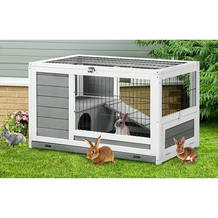 Indoor/Outdoor 35.4″ Small Pet Hutch