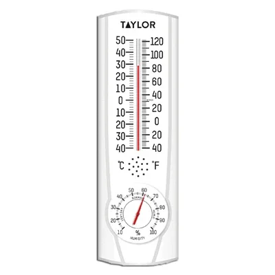 Indoor/outdoor Thermometer/hygrometer, 9-in.