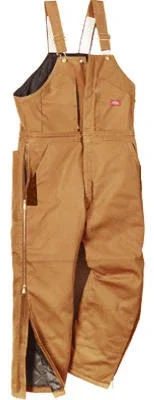 Insulated Bib Overalls, Regular Fit, Brown Duck, Men’s Xxl