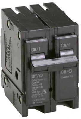 Interchangeable Circuit Breaker, Double Pole, 100-amp