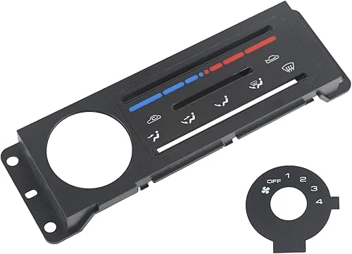 Interior Trim Heater Control Panel Fit for Mazda 1990-1997 Miata Replace# NA01-61-C04A