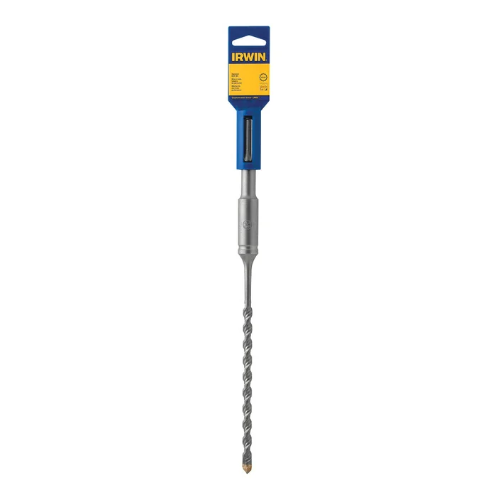 IRWIN BM324035 Hammer Drill Bit, 1-1/4 in Dia, 16 in OAL, Twist Flute, 2-Flute, 5 in Dia Shank, Spline Shank