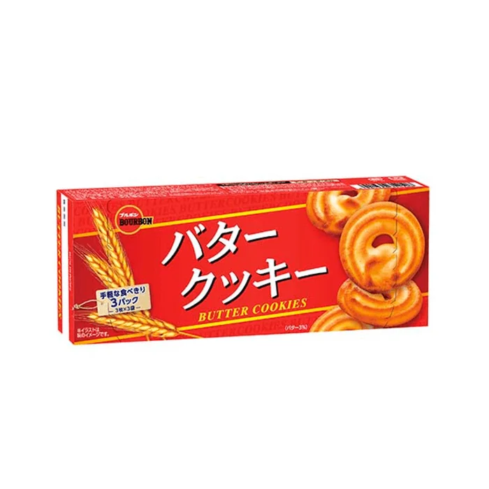 Japanese Butter Shortbread Cookies Snack 3.17 oz