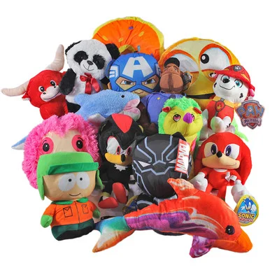 Jumbo Plush Mix 50% Licensed 96pc