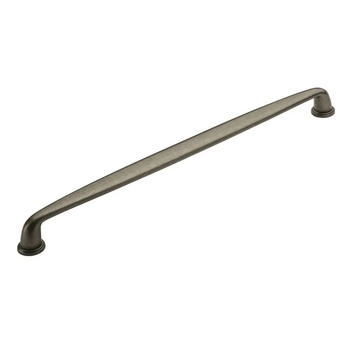 Kane 18 in (457 mm) Center-to-Center Weathered Nickel Appliance Pull – Weathered Nickel