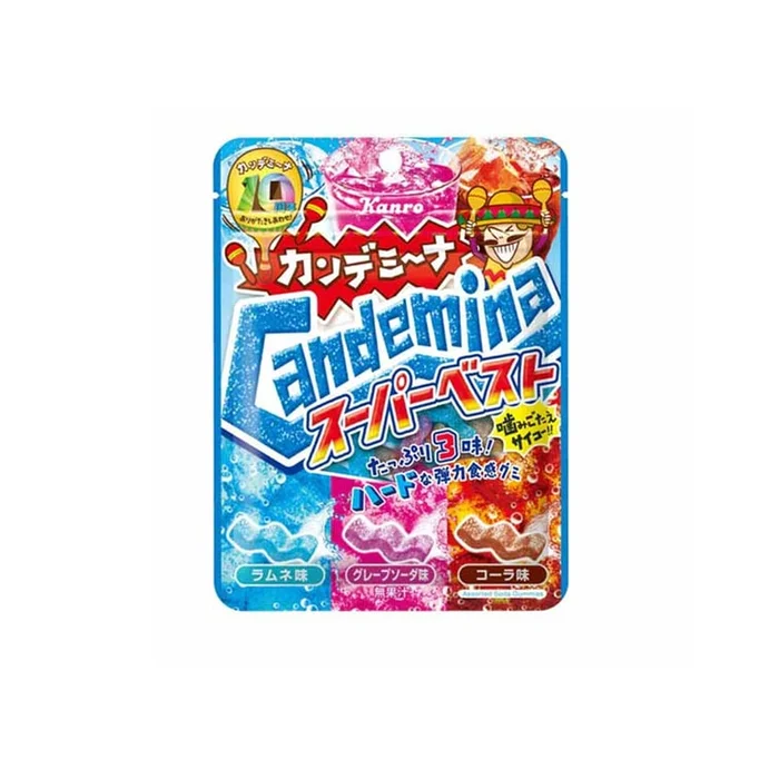KANRO Carbonated Drink Soda Gummies 72g