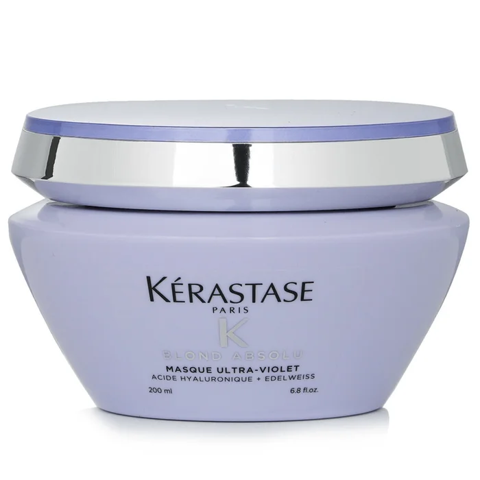KERASTASE Blond Absolu Masque Ultra-Violet Anti-Brass Blonde Perfecting Purple Masque (Lightened Cool Blonde Hair) 200ml