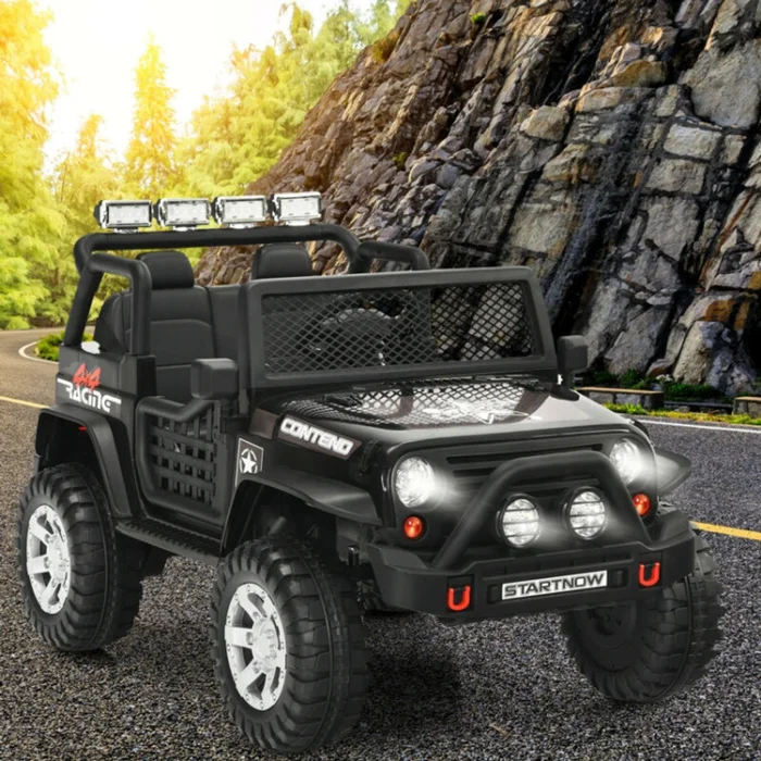 Kids' 12V Ride-on Electric Truck with RC