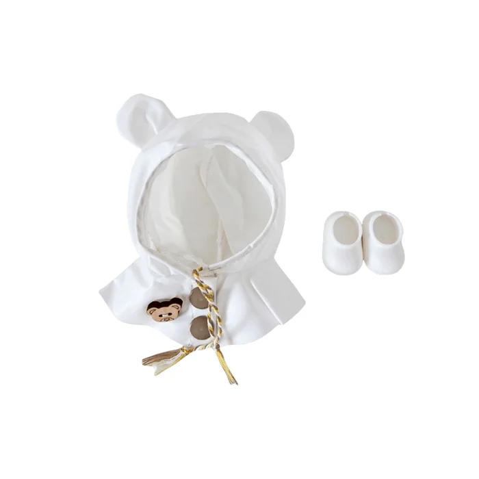 Labubu clothes – Cartoon-style raincoat for babies bear suit 30g