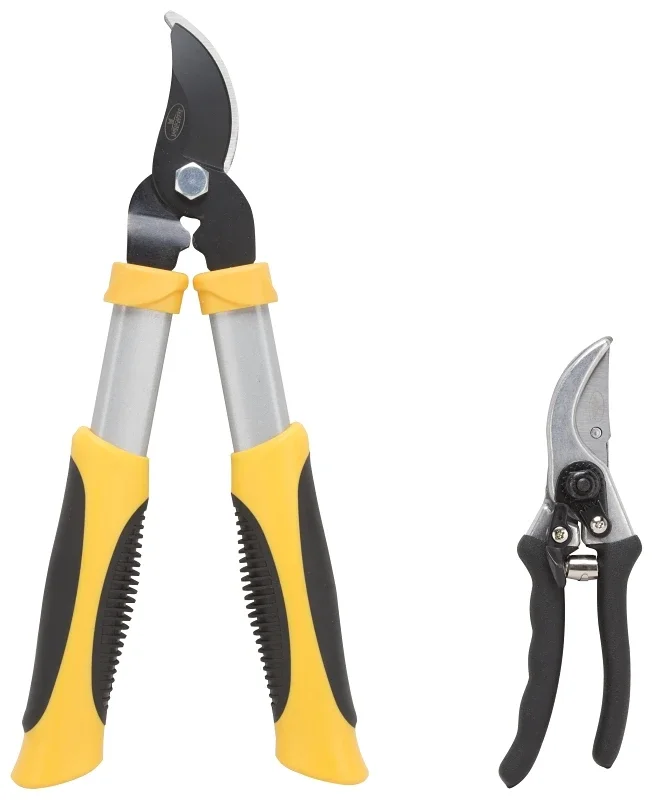 Landscapers Select Gl4003+gp1002 Pruning Set, Steel Blade, Steel/ Aluminum Handle, Cushion-grip Handle