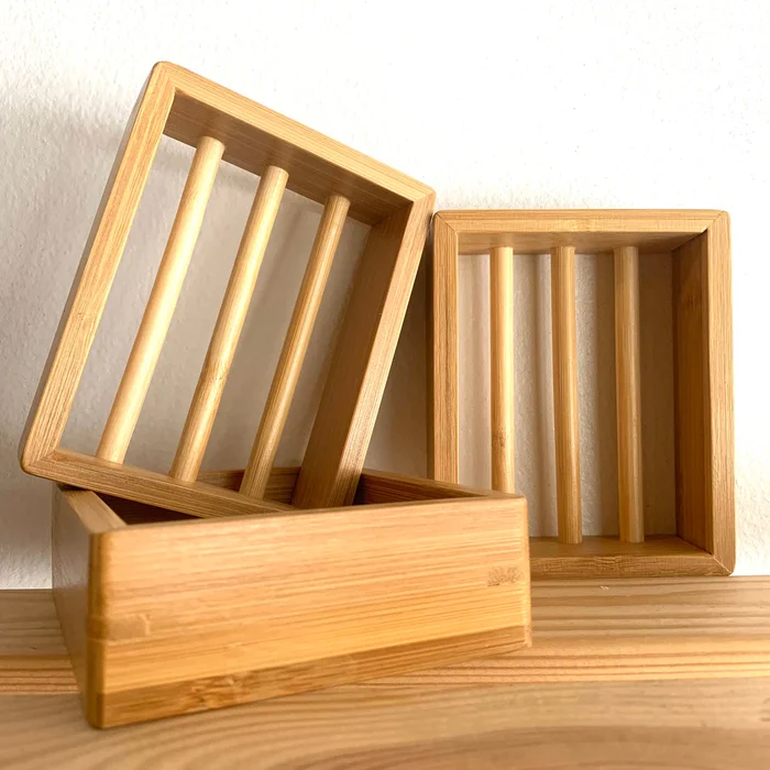 Large Bamboo Soap Dish
