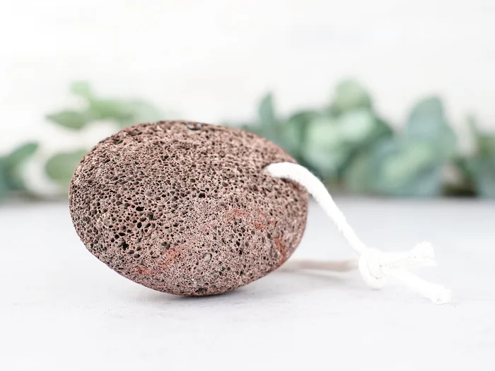 Lava Pumice Stone with Cotton Hanging Loop