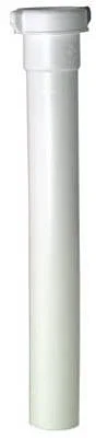 Lavatory And Kitchen Drain Extension Tube For Plumbing Applications