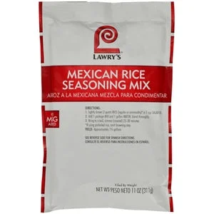 Lawry’s Seasoning Mexican Rice Mix-11 oz.-6/Case