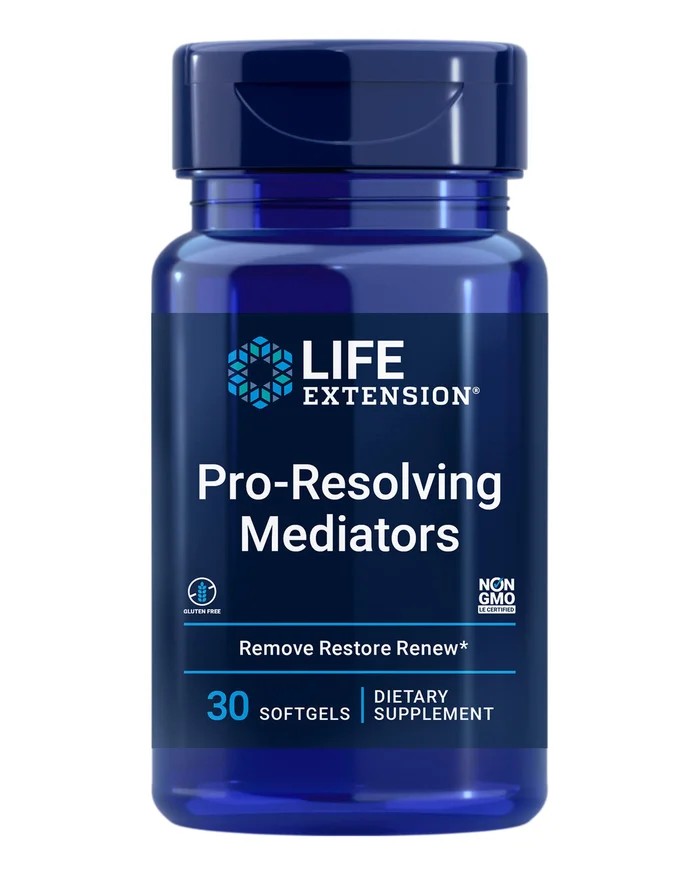 Life Extension Pro-Resolving Mediators – Inflammation Management and Joint Health Supplement -Whole Body Health Support – From Marin Oil PRMs SPMs – Gluten-Free, Non-GMO, 30 Softgels