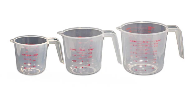 Liquid Measuring Pitchers – Set of 3 Dual Scale