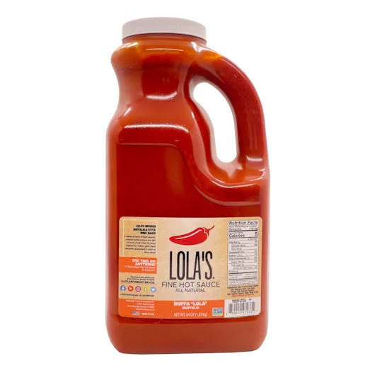 Lola’s Fine Hot Sauce Buffalo Hot Sauce Bulk 2/64 Oz.
