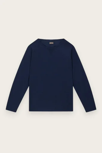 Long Sleeve Crew Neck – Navy