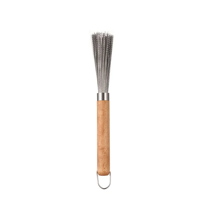 Long Stainless Steel Wire Brush 1pc