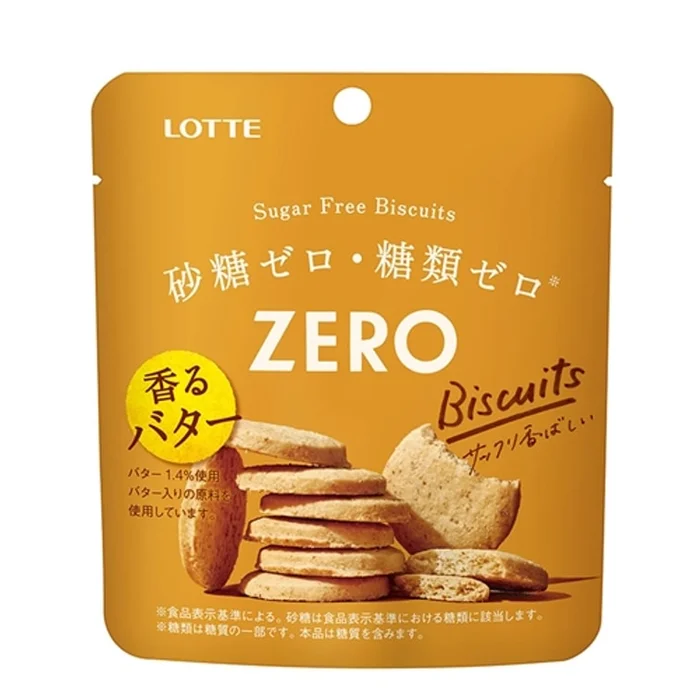 Lotte ZERO sugar-free butter cookies 26g
