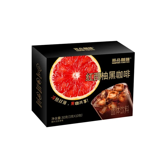 [Low calorie count and no burden] Red grapefruit black coffee 3g*10 packs [Rich in layers and full-bodied in taste]