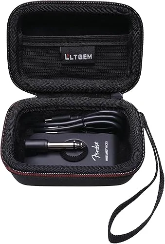 LTGEM Carrying Case for Fender Mustang Micro/Mustang Micro Plus Headphone Amplifier (Case Only)