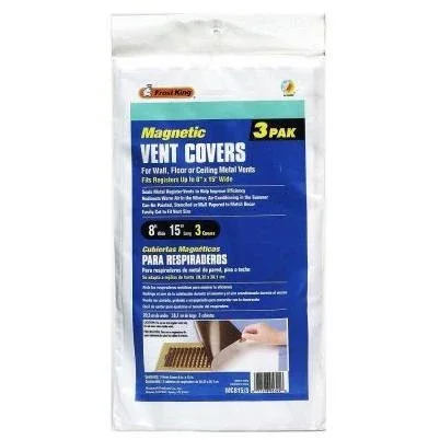 Magnetic Vent Covers, 8 X 15 In., 3-pk.