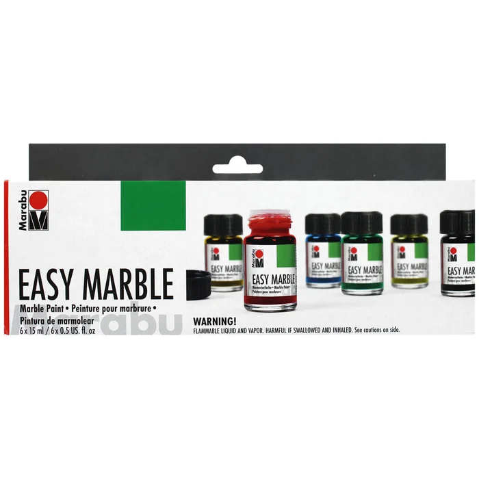 Marabu Easy Marble Paint Starter Set