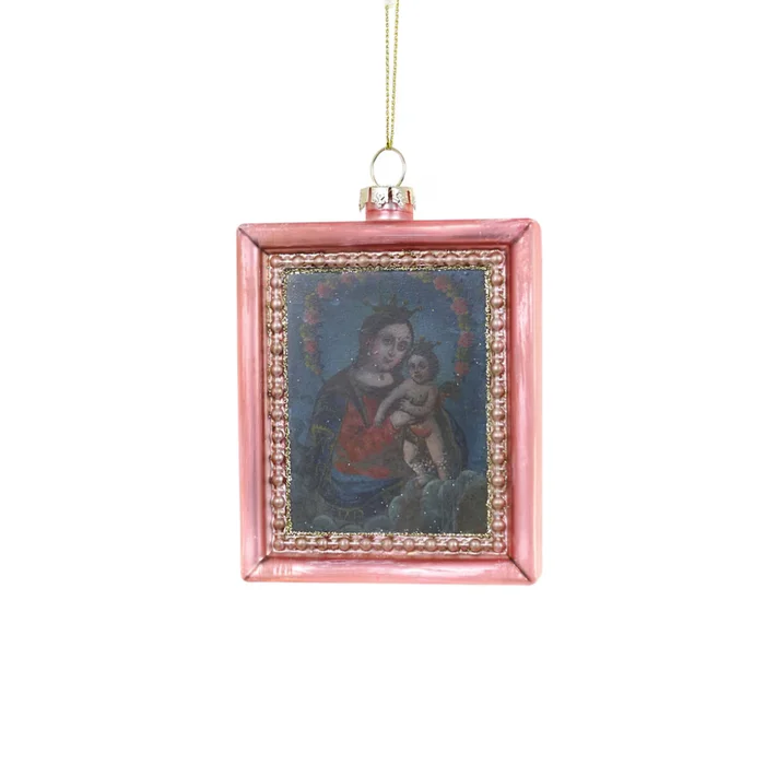 Mary Retablo Ornament