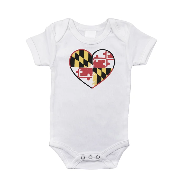 Maryland Baby Onesie by Little Hometown