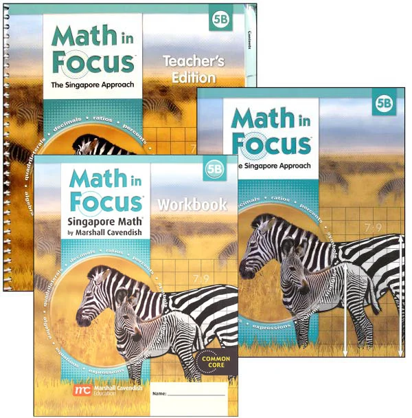 Math in Focus Grade 5 Homeschool Package – 2nd Semester