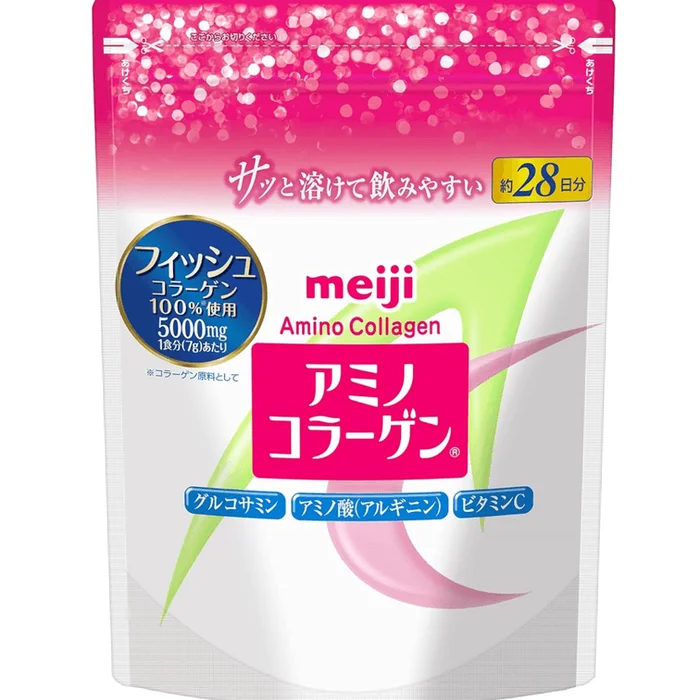 Meiji Collagen Powder Facial Beauty Anti-Aging 196g 28 Days