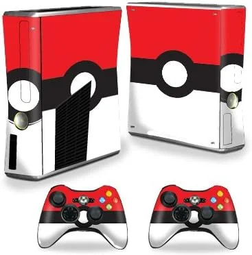 MightySkins Skin Compatible with X-Box 360 Xbox 360 S Console – Battle Ball | Protective, Durable, and Unique Vinyl Decal wrap Cover | Easy to Apply, Remove, and Change Styles | Made in The USA