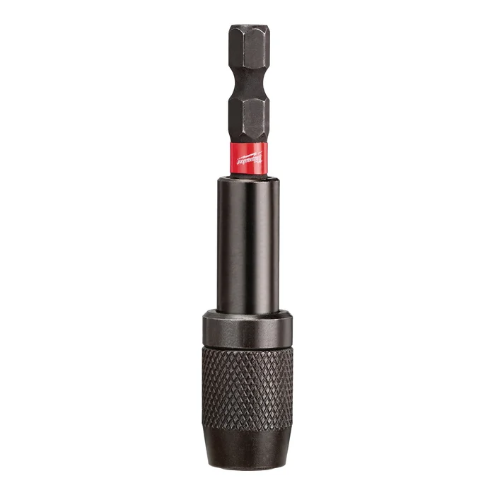 Milwaukee SHOCKWAVE 48-32-4531 Bit Holder, 1/4 in Drive, Hex Drive, 1/4 in Shank, Hex Shank, Steel