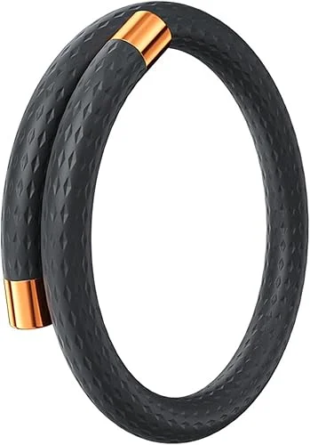 Mosquito Repellent Bracelets 1 Pack, Silicone Mosquito Repellent Bands with 10 Pack Replacement Cores, DEET Free Mosquito Wristbands Safe for Adults and Kids Indoor Outdoor Camping Protection (Black)