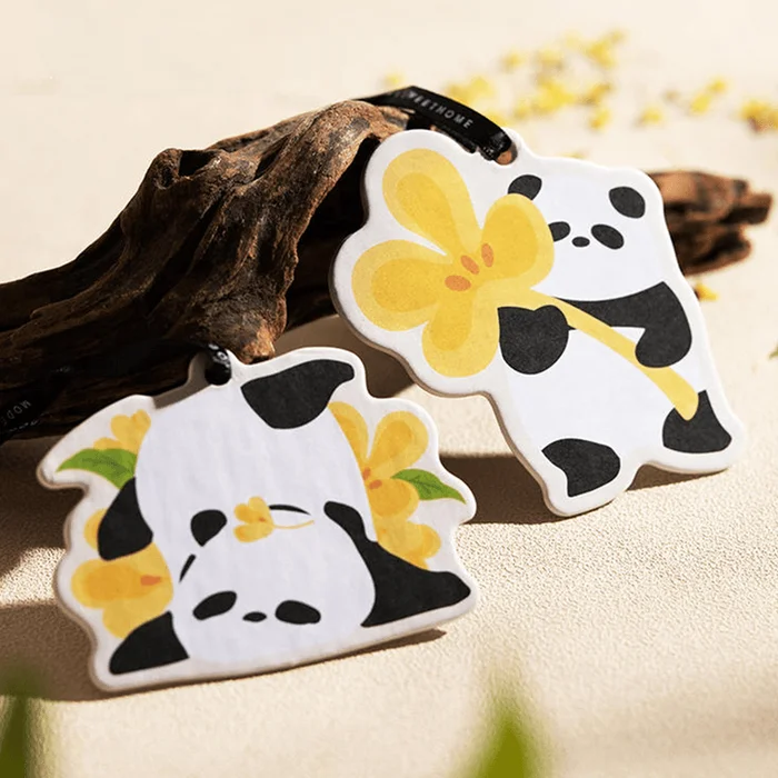Mototo Panda Scented Air Freshener for Car 2.65*3.54″